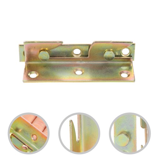 8 Pcs Bed Rail Brackets Frame Hanging Parts Toddler Duty Replacement