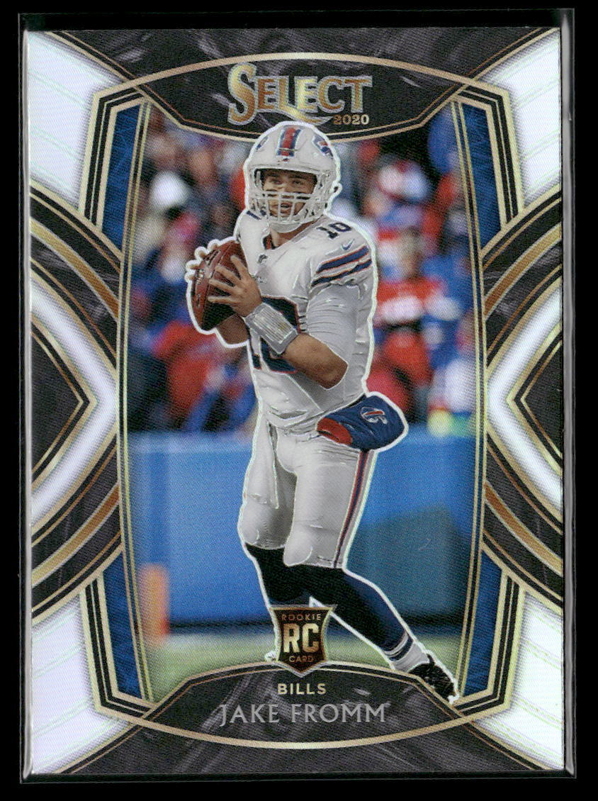 2020 Panini Select Jake Fromm #249 SILVER RC Club Level Prizm Buffalo Bills