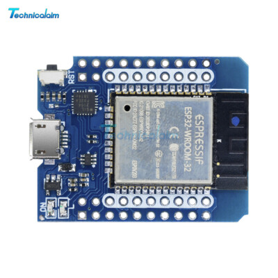 Mini Wemos D1 WiFi Module With ESP32 & ESP8266 + CP2104 For Arduino Projects