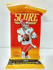 2021 Panini Score NFL Football Trading Cards | 40 Card Value Cello Pack