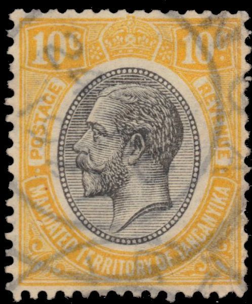TANGANYIKA 30 (SG94) - King George V 