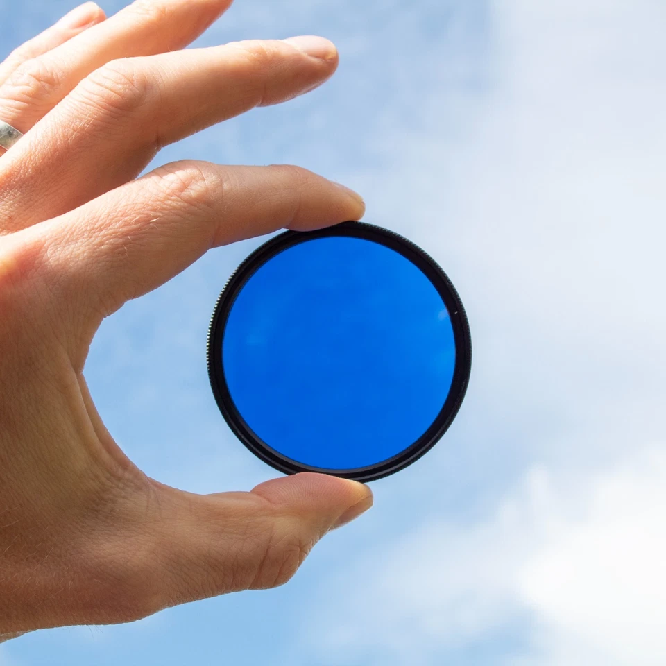 49mm Full Colour Blue Filter For Ø49mm Lens such as vintage 35mm film SLR - Image 4 of 4