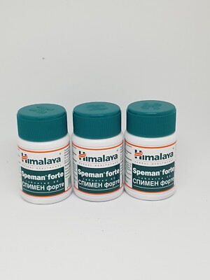 Speman Himalaya - 180 Comprimés (3x60) Pour La Santé Masculine, Ayurvédique à Base De Plantes, Neuf