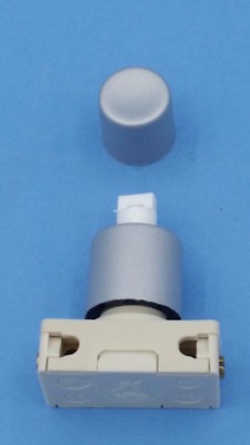 Druck-Einbau-Schalter 230V/2A, Aus, 1-polig