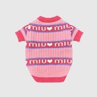 Fashion Dog Luxury Pet Clothes Dogs Cats Classic Warm Sweater Dog Clothes