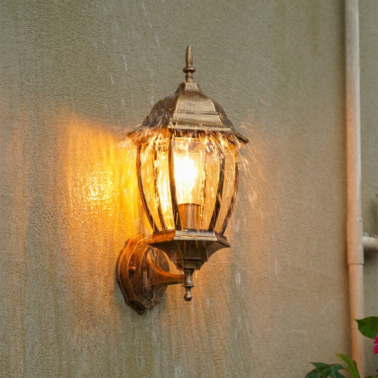 Vintage lantern light fixture deals