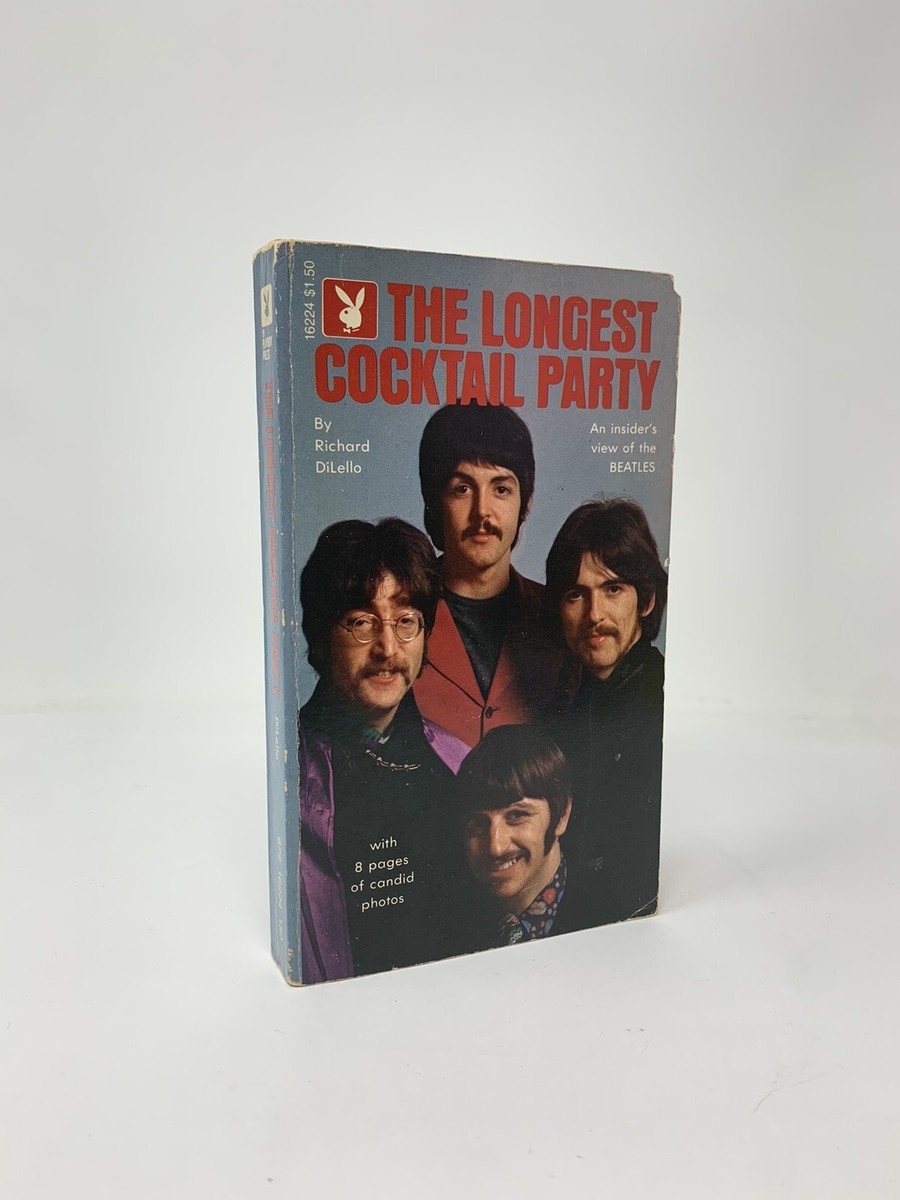 SIGNED Longest Cocktail Party Richard DiLello Vintage Book Beatles