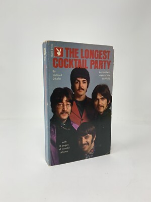 SIGNED Longest Cocktail Party Richard DiLello Vintage Book Beatles
