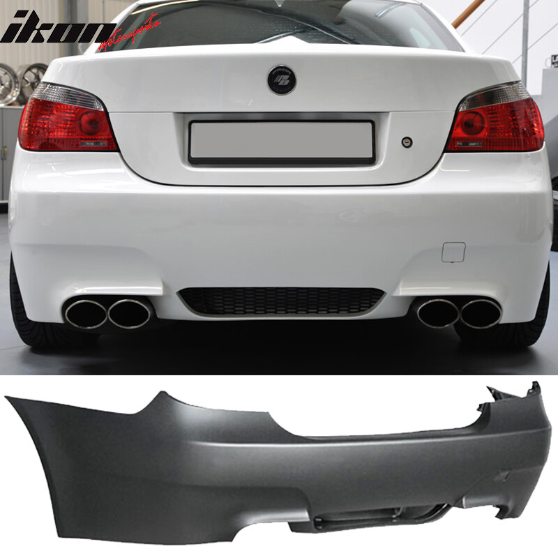 Fits 04-09 E60 E61 5-Series M5 Style Rear Bumper Cover Conve