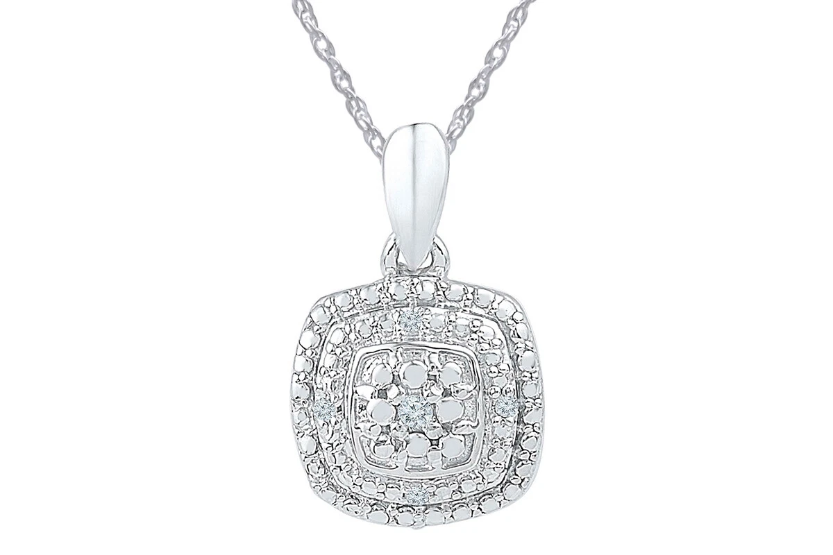 Diamond necklace sale best sale ebay