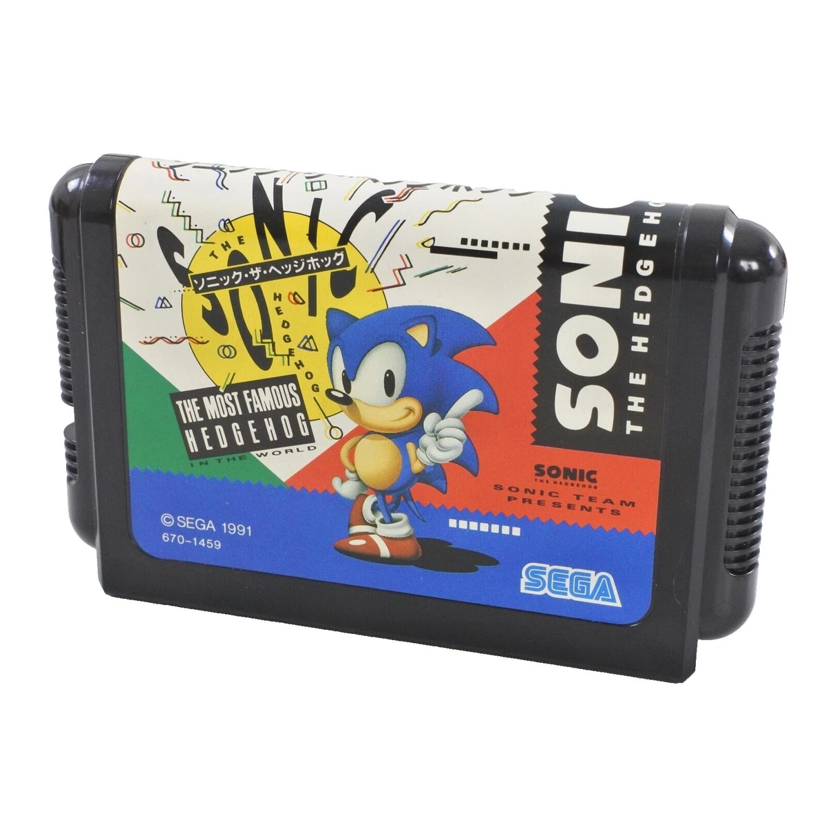 Trader Games - SONIC THE HEDGEHOG SEGA MEGADRIVE (MD) PAL-EURO (COMPLETE - GOOD CONDITION) sur