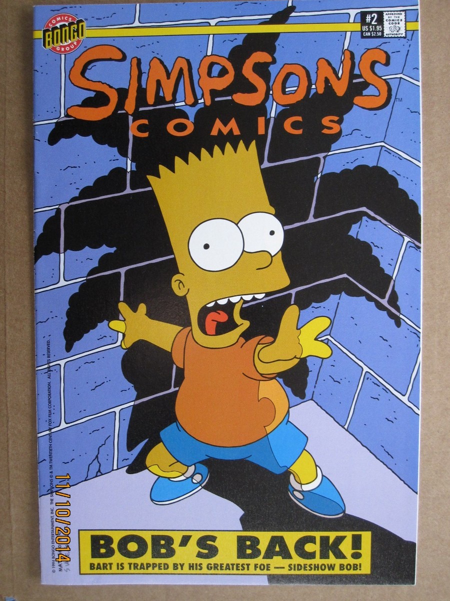 1993 BONGO COMICS GROUP SIMPSONS COMICS #2 FLIP BOOK | eBay