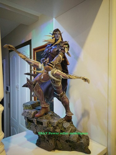 REOZIGN Arthas, Sylvanas Anime Figures Modèle, World of Warcraft PVC Action Cartoon Manga Jeu Personnage Modèle Statue Figure Jouet Objets De Collection Décorations Artisanat Cadeaux (Sylvanas 18cm