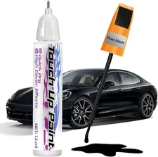 Touch Up Paint for Cars, Car Paint Scratch Repair, Quick & Easy 0.4 fl oz (Black