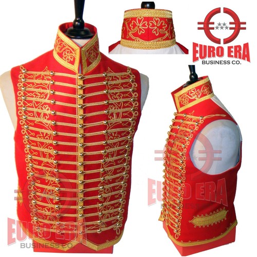 Napoleonic Light Cavalry Senior Officer Hussar Waistcoat Vest In All Sizes - Picture 3 of 3