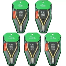 Nghia - Hard Steel Cuticle Nipper D501 Full Jaw - Pack of 5