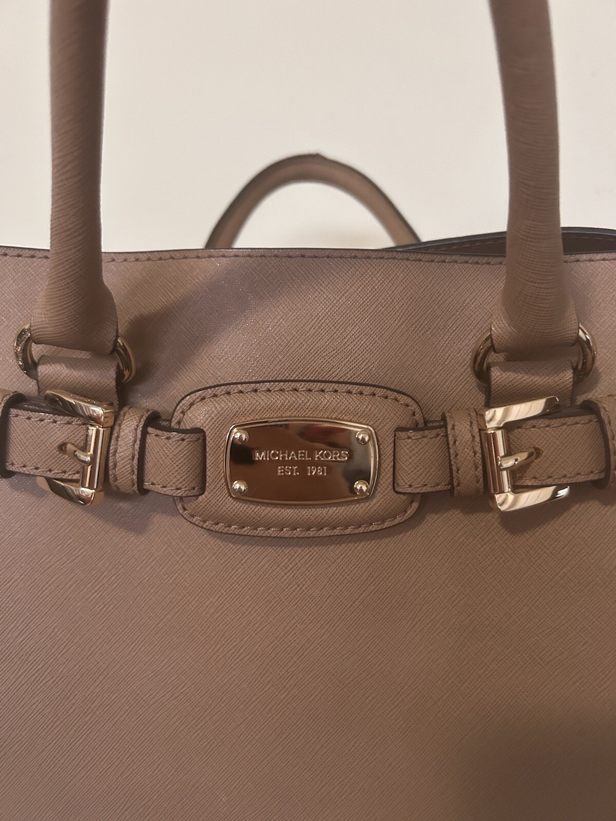 Authentic Michael Kors Tan Handbag - image 7