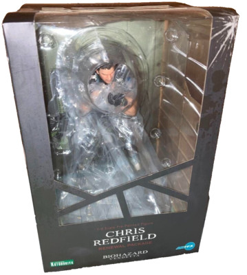 Kotobukiya ARTFX Resident Evi Biohazard Vendetta Chris Redfield Renewal Package