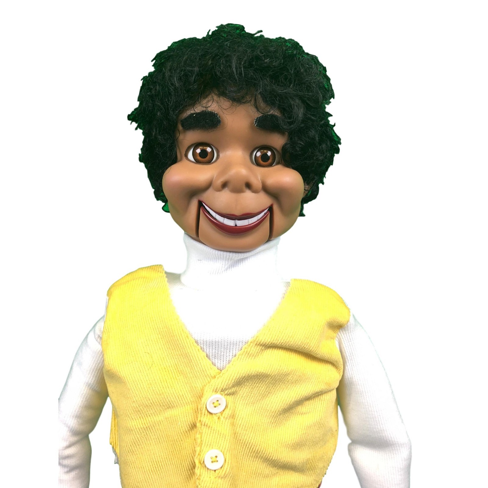 Lester Super Deluxe Upgrade Ventriloquist Dummy Doll Moving Eyes