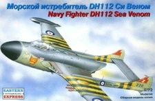 1/72 Navy Fighter DH112 Sea Venom Eastern Express 72225 Plastic Model kit
