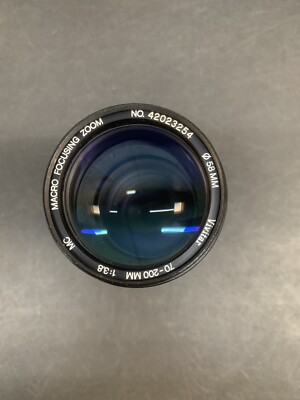Vivitar 70-200mm f/3.8 Macro Focusing Zoom lens With Skylight Filter - Untested