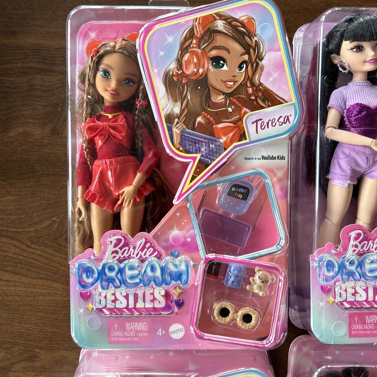 Barbie Dream Besties Fashion Teresa Brooklyn Malibu Renee Set Of