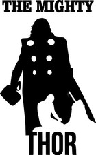Avengers Thor, Vinyl Wall Decal, Truck, Car, Trailer Decal