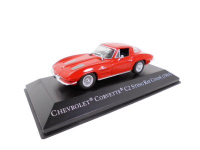 Chevrolet Corvette C2 Stingray Coupe 1963 - 1:43 Diecast Modellauto AC04