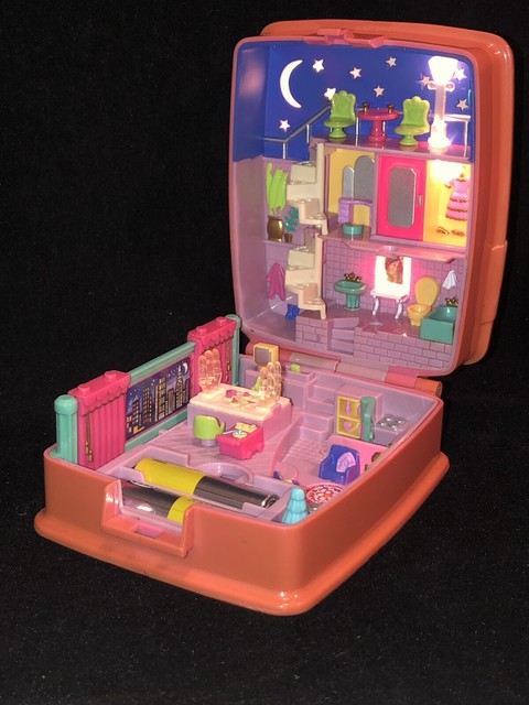 polly pocket star bright dinner party