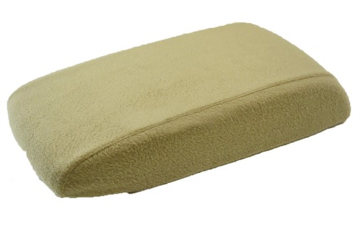 Fits 05-10 Toyota Avalon Fabric Tan Center Console Lid Armrest Cover Protector - Imagen 1 de 3