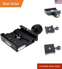 Aluminium 50mm Quick Release Plate QR Clamp Fits Arca-Swiss Standard for Trip...