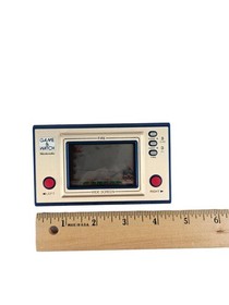 RARE Nintendo Game & Watch FIRE FR-27 Original Box & Game Japan Pocketsize 1981