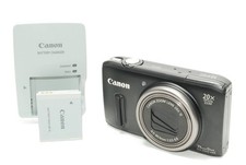 1day ship Canon PowerShot SX260 HS 12.1MP Digital Camera Black 20x Zoom Tested