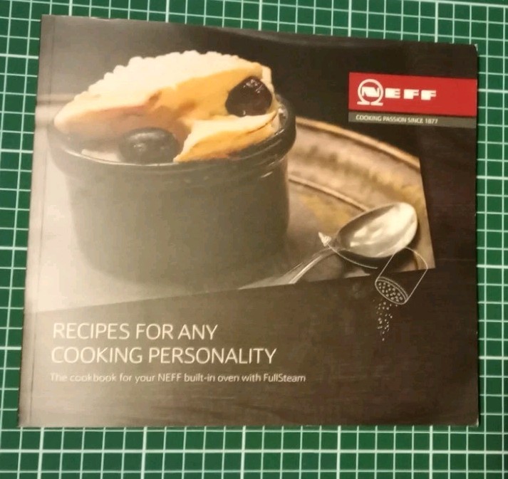 Recipes For Any Cooking Personality Cookbook Neff Built In Steam Oven Book New