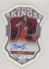 2022-23 Crown Royale Future Kings Signatures 23/49 TyTy Washington Jr Auto 0r5l