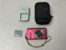 Canon PowerShot SX260HS 12.1MP Pink Digital C...