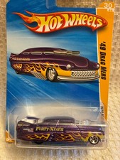 Hot Wheels 2010 New Models '49 Purple Drag Merc #30/44 1:64