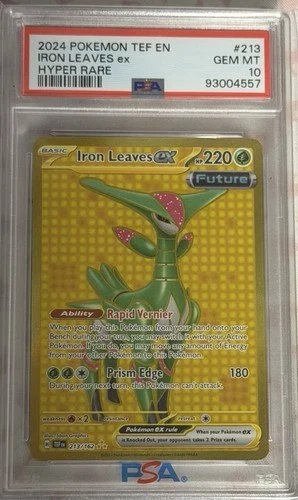 2024 Temporal Forces - Iron Leaves EX 213/162 HR PSA 10