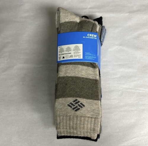 Neu Columbia Socken Herren 4 Paar Pack bunt Wollmischung Crew Socken Freizeit - Bild 4 von 12