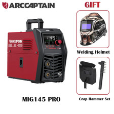 Arccaptain icontrol MlG145 Pro Portable 3 in 1 Flux core Welder MIG/Lift TIG/MMA