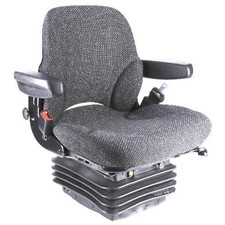 12v Mid Back Tractor Seat W/ Air Suspension For Kubota