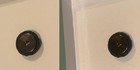 X2 CHANEL Pink Fabric Swatch Tweed + Collectible Black Rhinestone Loose Button — photo 6