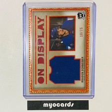 2022-23 UD The Cup On Display Braden Schneider /75 New York Rangers