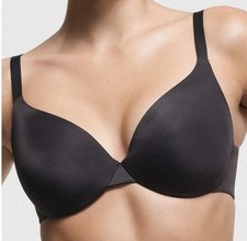 NEW w/tags SKIMS Smoothing Intimate Full Coverage Lightly Lined Bra Black Onyx
