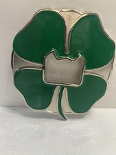 - Belt Buckle 4 Life Clover Irish Themed With Bottle Opener Saint Patrick Gift