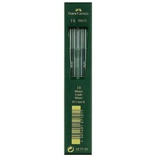 Faber-Castell 7100 - 10 Fallminen TK 9071, Minenst&auml;rke 2 mm, H&auml;rtegrad HB
