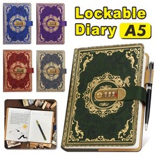 Flora Diary with Lock Secret Journal with Lock Notebooks Password Notebook UK