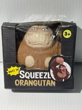 Squishy Orangutan Animal Squeeze Elastic Soft Fidget Toy Doll