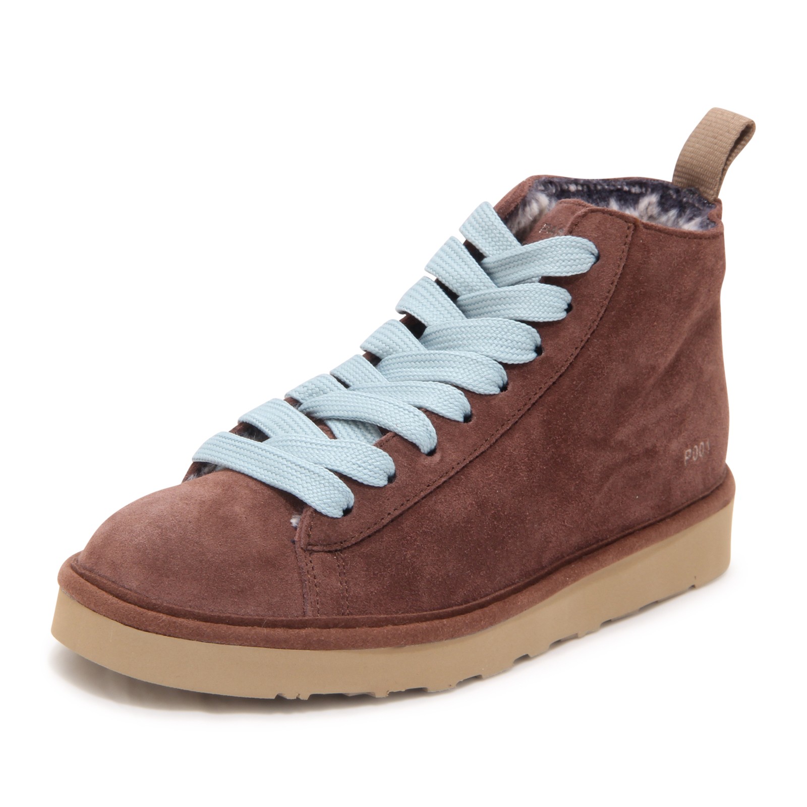 Q1774 SNEAKER DONNA PANCHIC P001 WOMAN ECO-FUR INSIDE SHOES