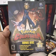 Nintendo Pokémon Colosseum Bonus Disc Jirachi GameCube Not For Resale